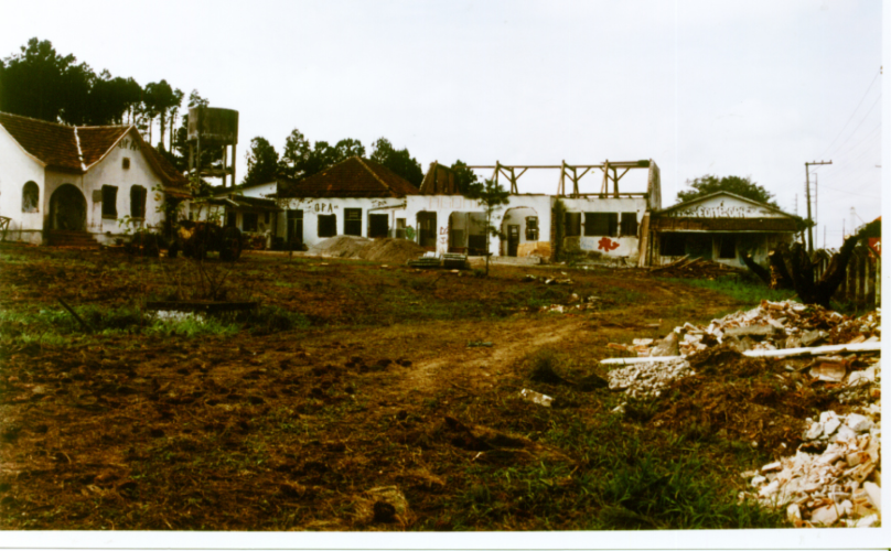 Sede da  Fundação antes da restauração