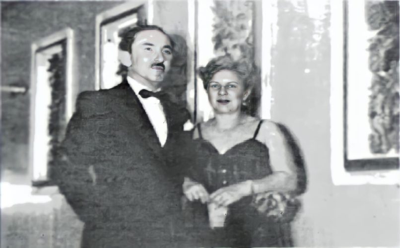 Comendador Umberto Scarpa e Adelaide Weiss